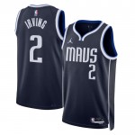 Maillot NBA Dallas Mavericks Kyrie Irving 2 Jordan 2022-23 Statement Edition Navy Swingman - Homme
